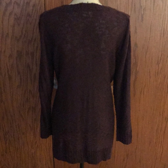 Charlotte Russe Maroon Tunic Sweater NWT - Picture 2 of 8